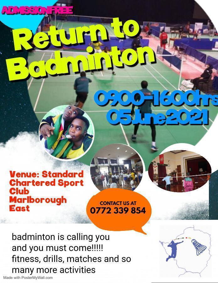 RETURN TO BADMINTON TOURNAMENT – 05 JUNE 2021